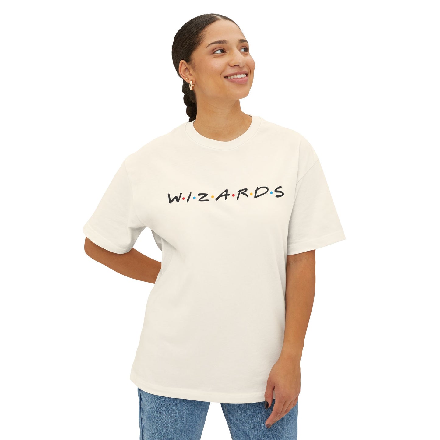 wizards friends boxy (adult) tee