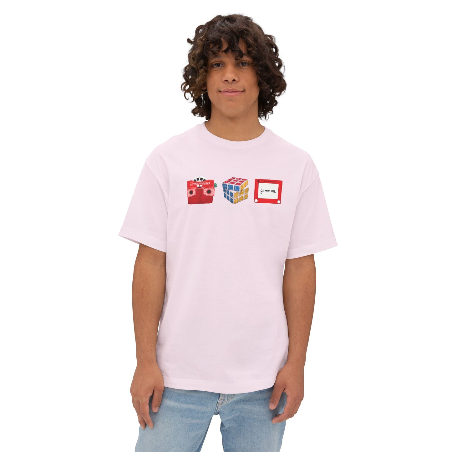 game on boxy (adult) tee