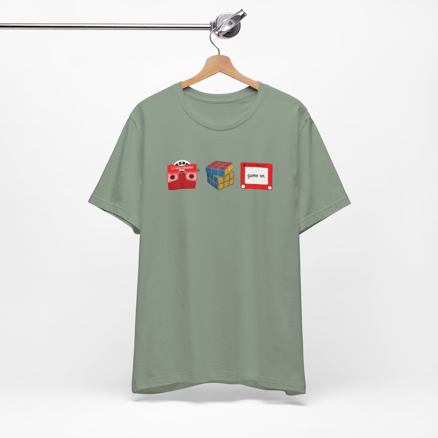 game on slim (adult) tee