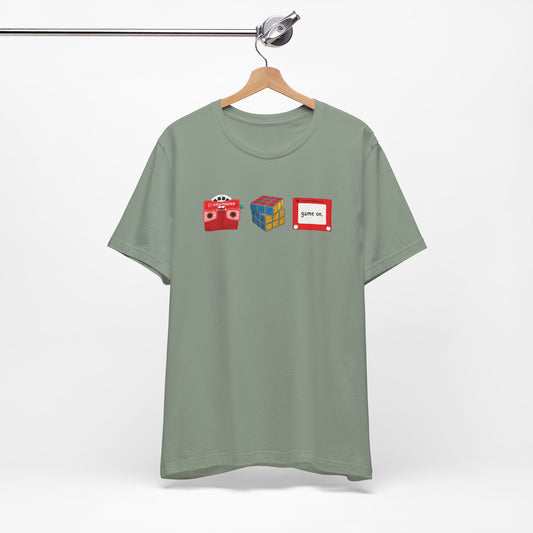 game on slim (adult) tee