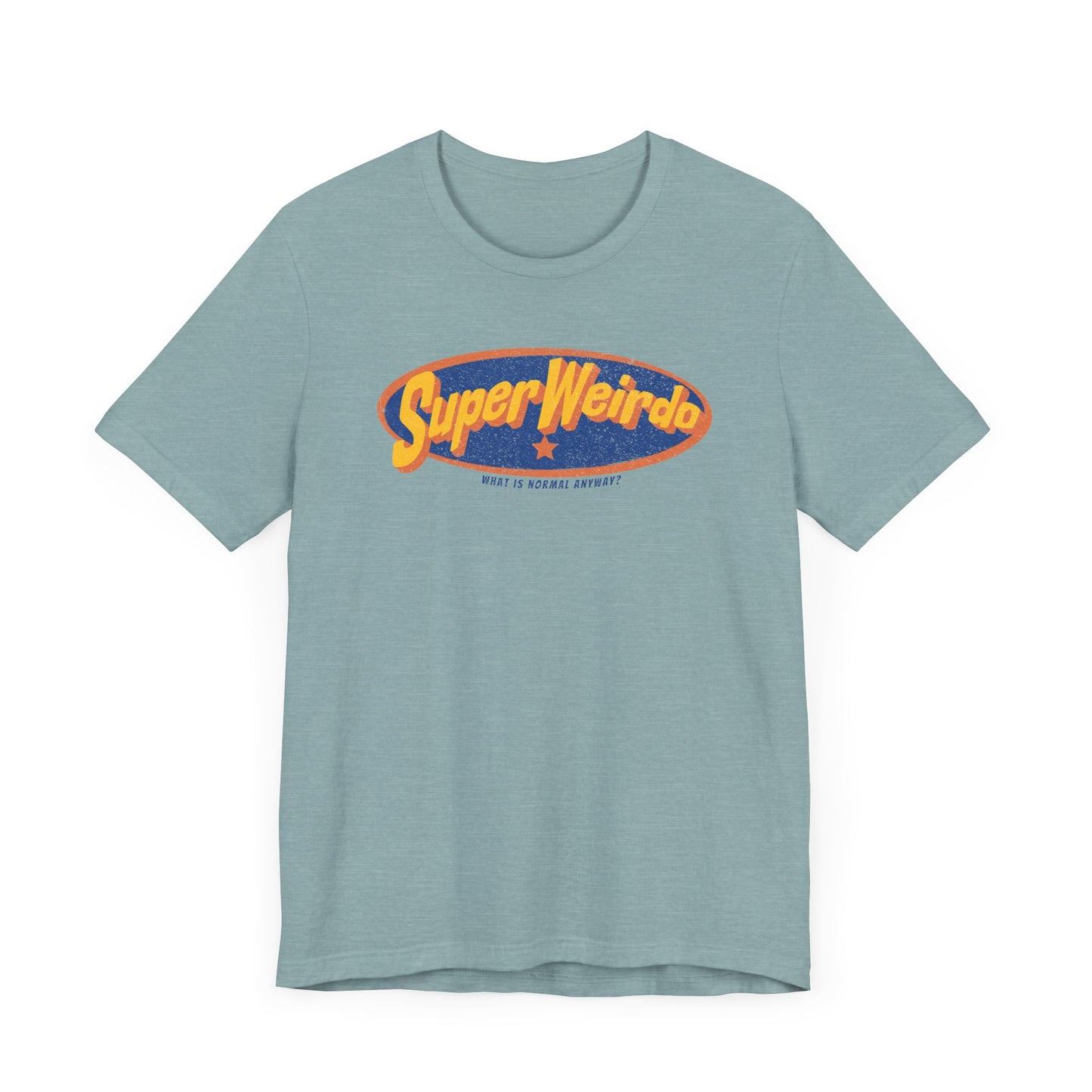 super weirdo slim (adult) tee