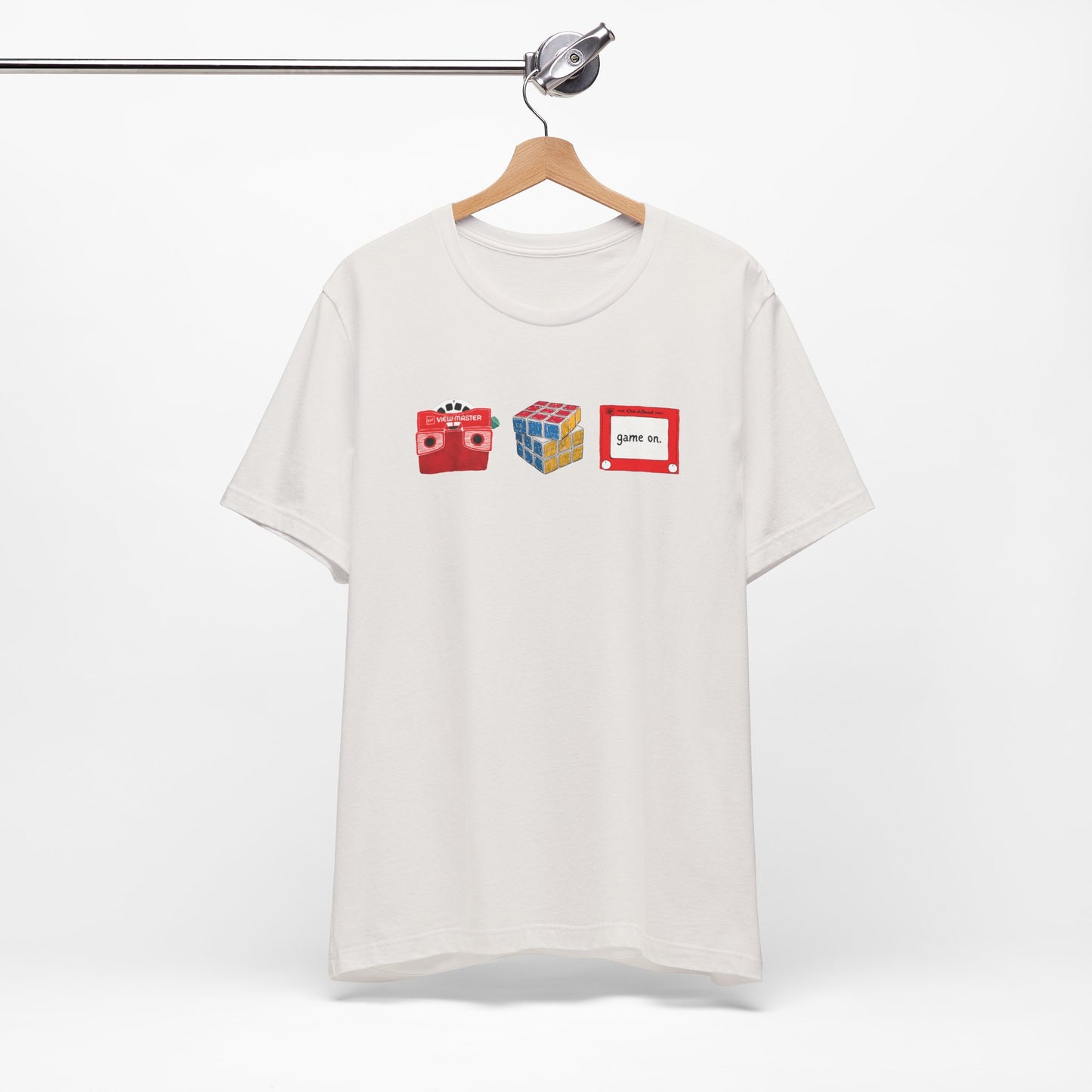 game on slim (adult) tee