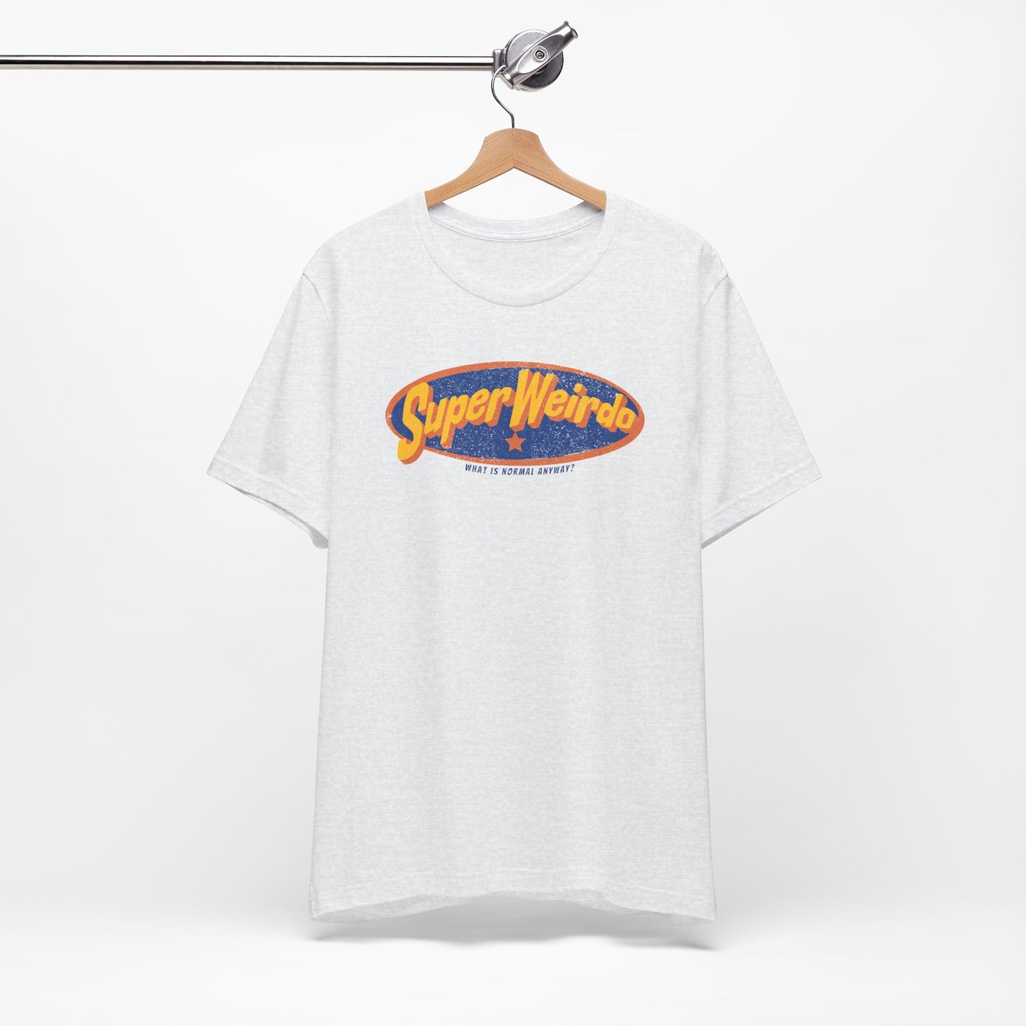 super weirdo slim (adult) tee