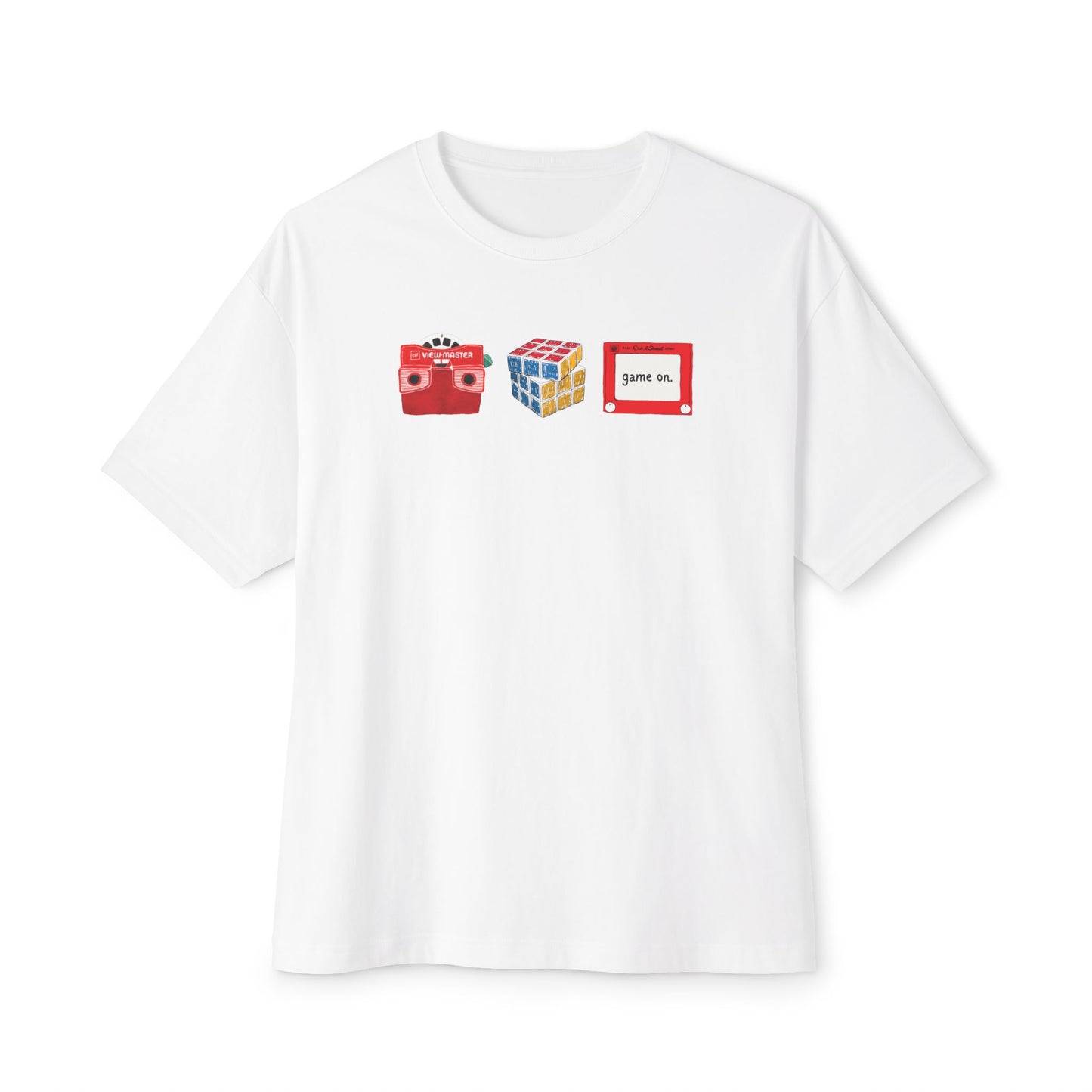 game on boxy (adult) tee
