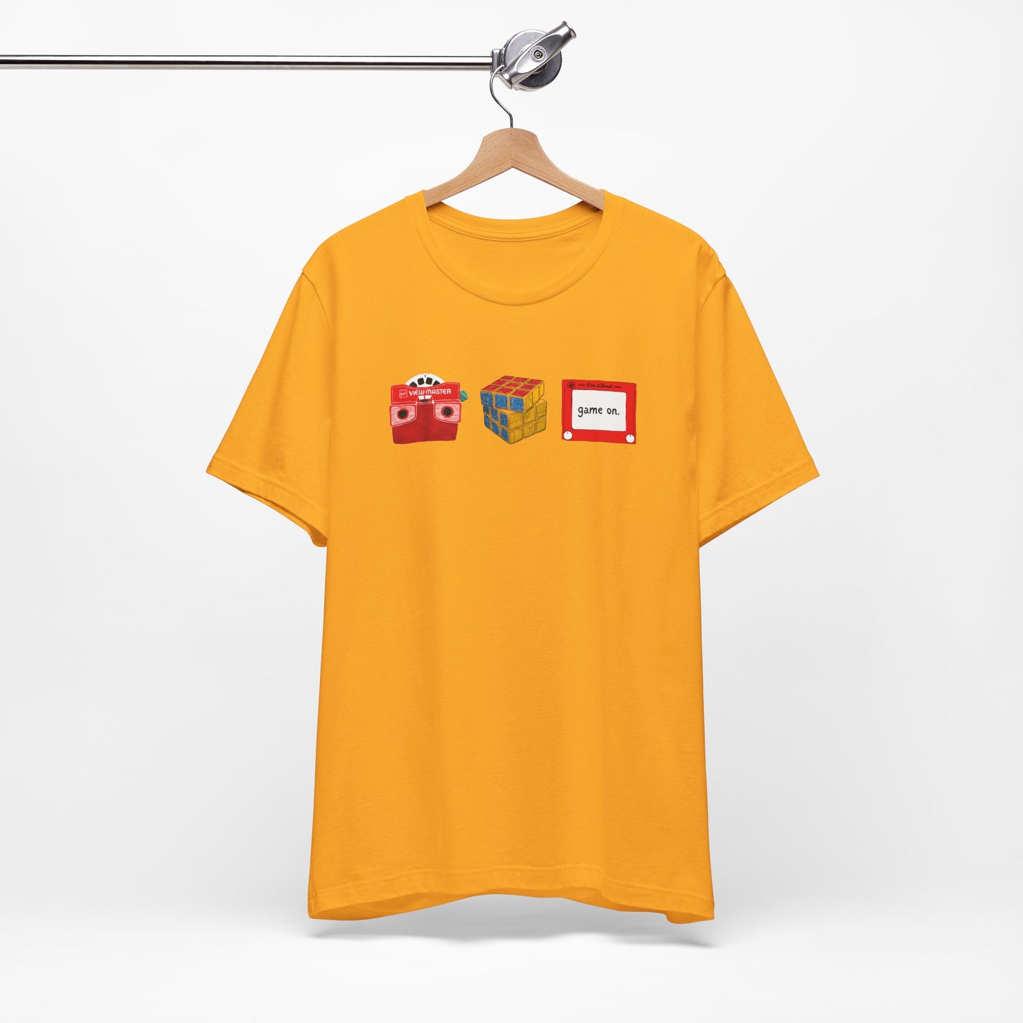 game on slim (adult) tee