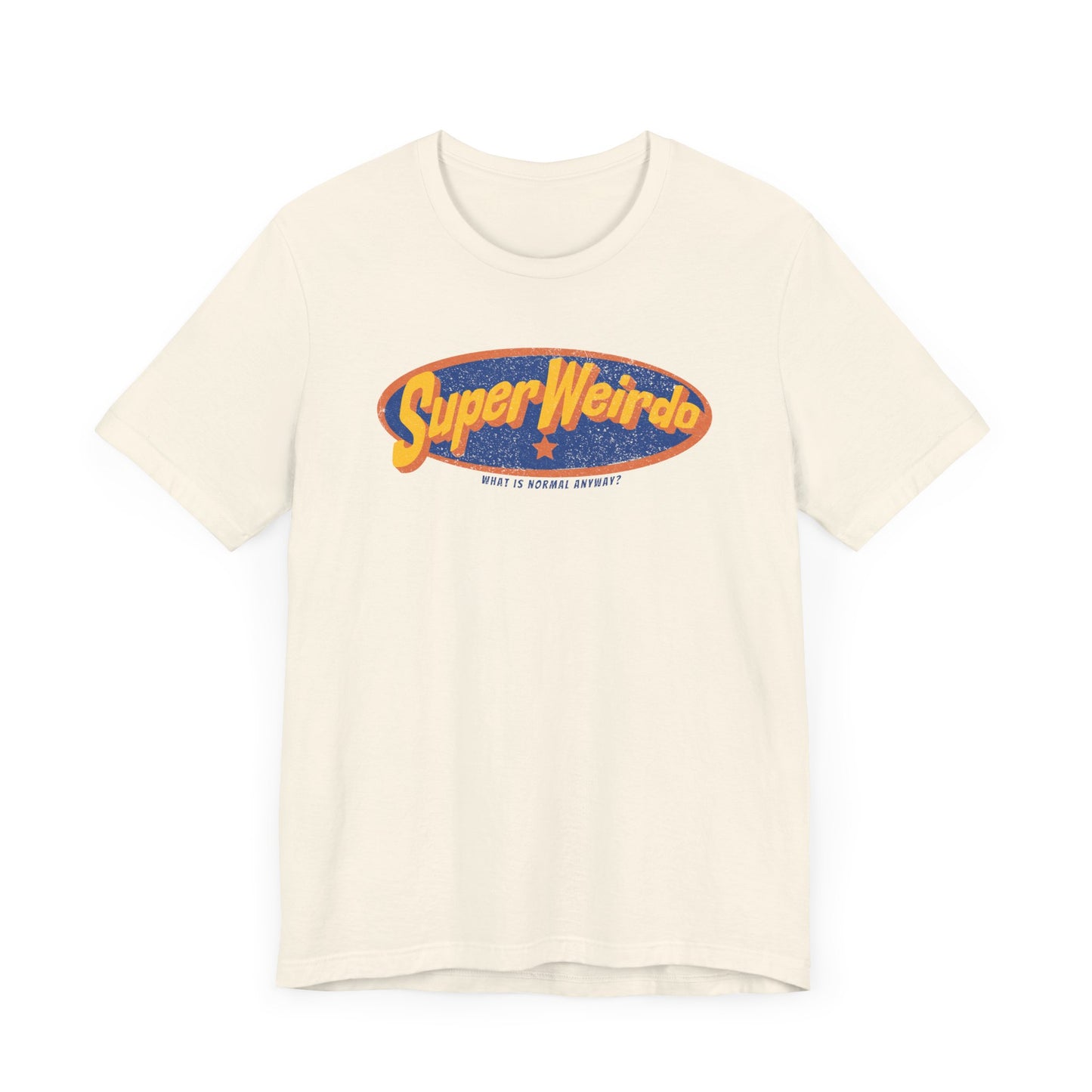 super weirdo slim (adult) tee