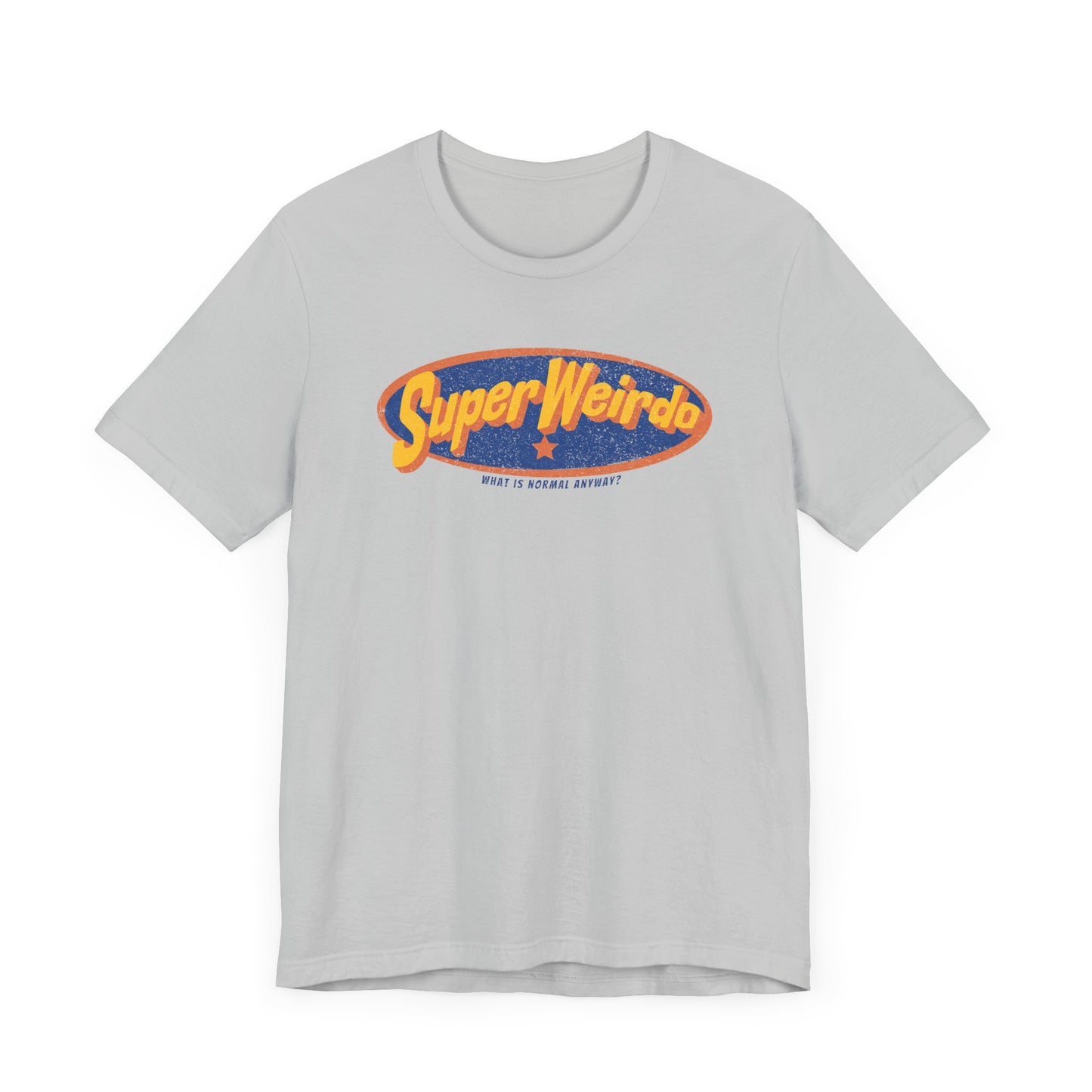 super weirdo slim (adult) tee