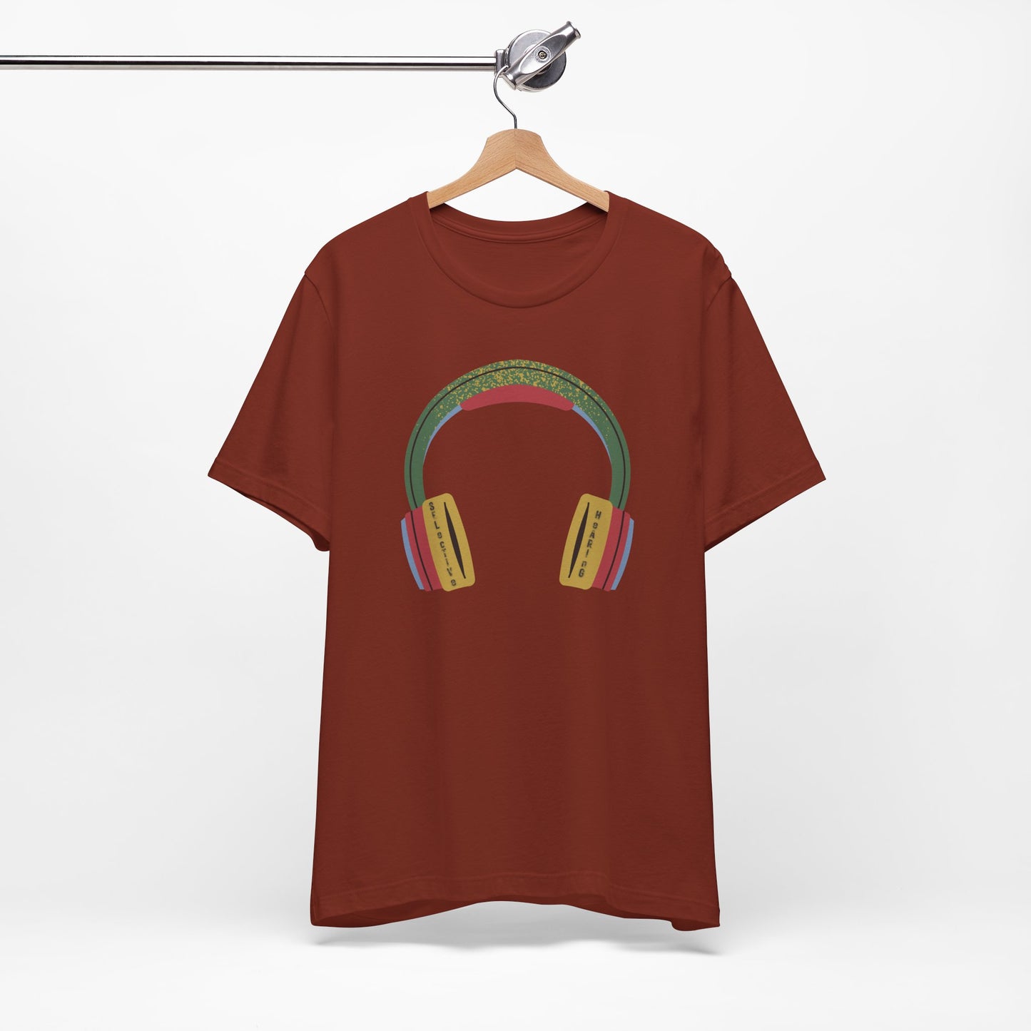 selective hearing slim (adult) tee
