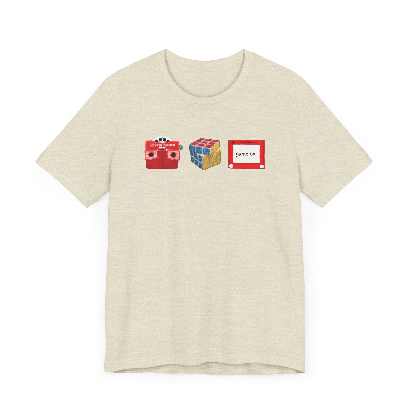 game on slim (adult) tee
