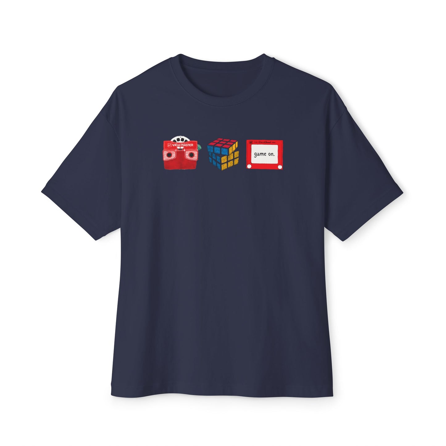 game on boxy (adult) tee