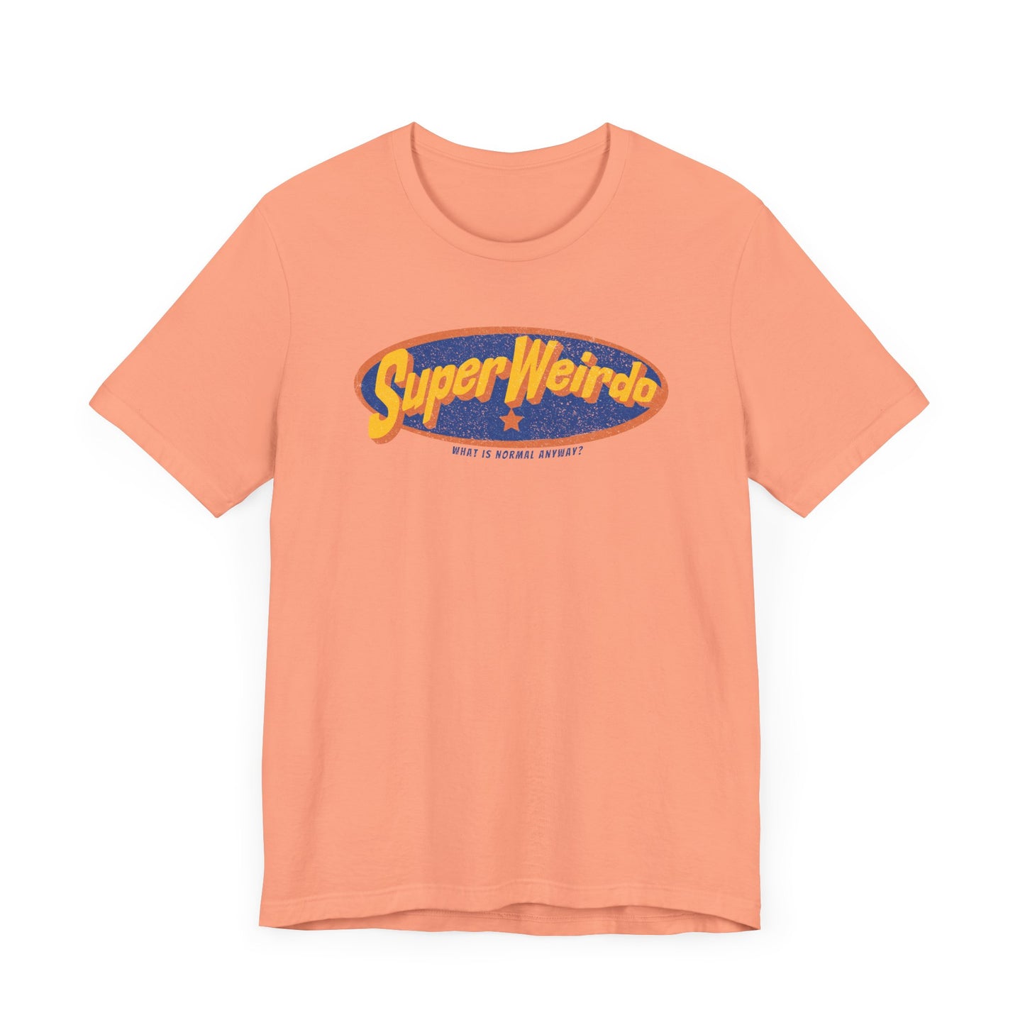 super weirdo slim (adult) tee