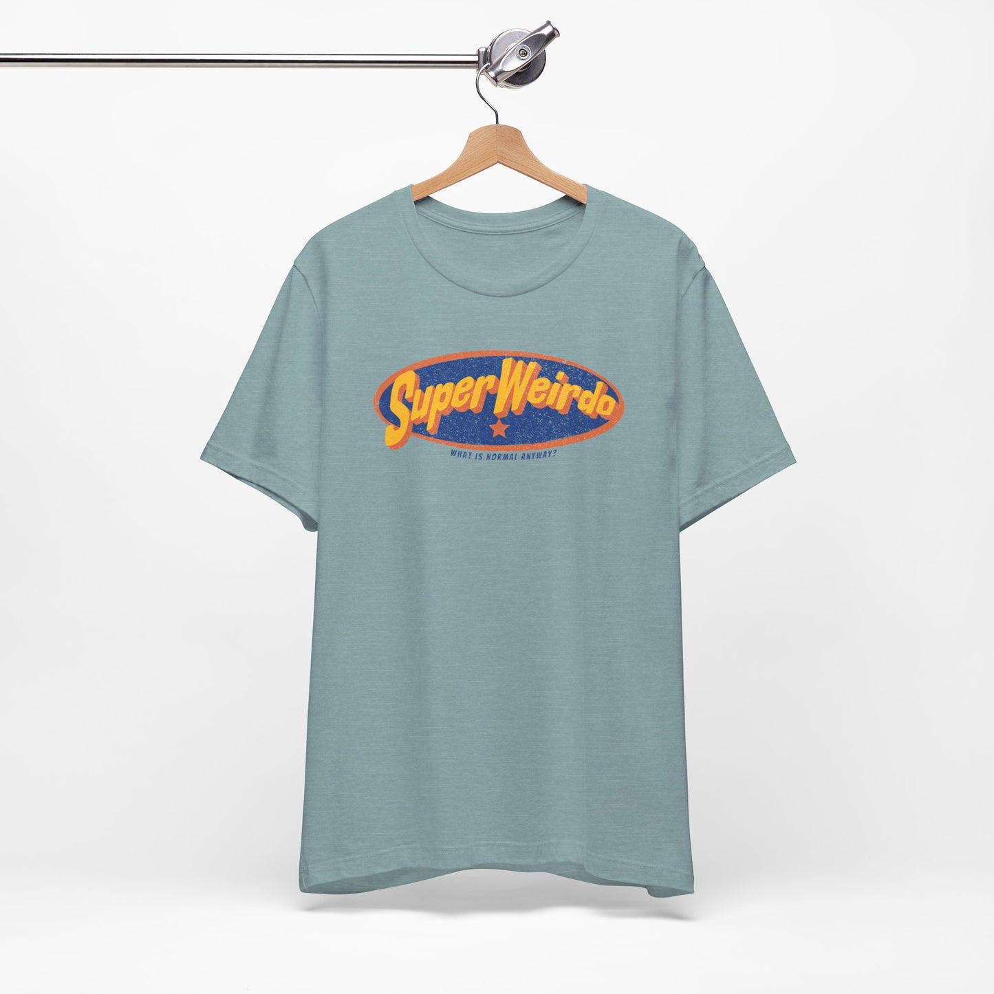 super weirdo slim (adult) tee