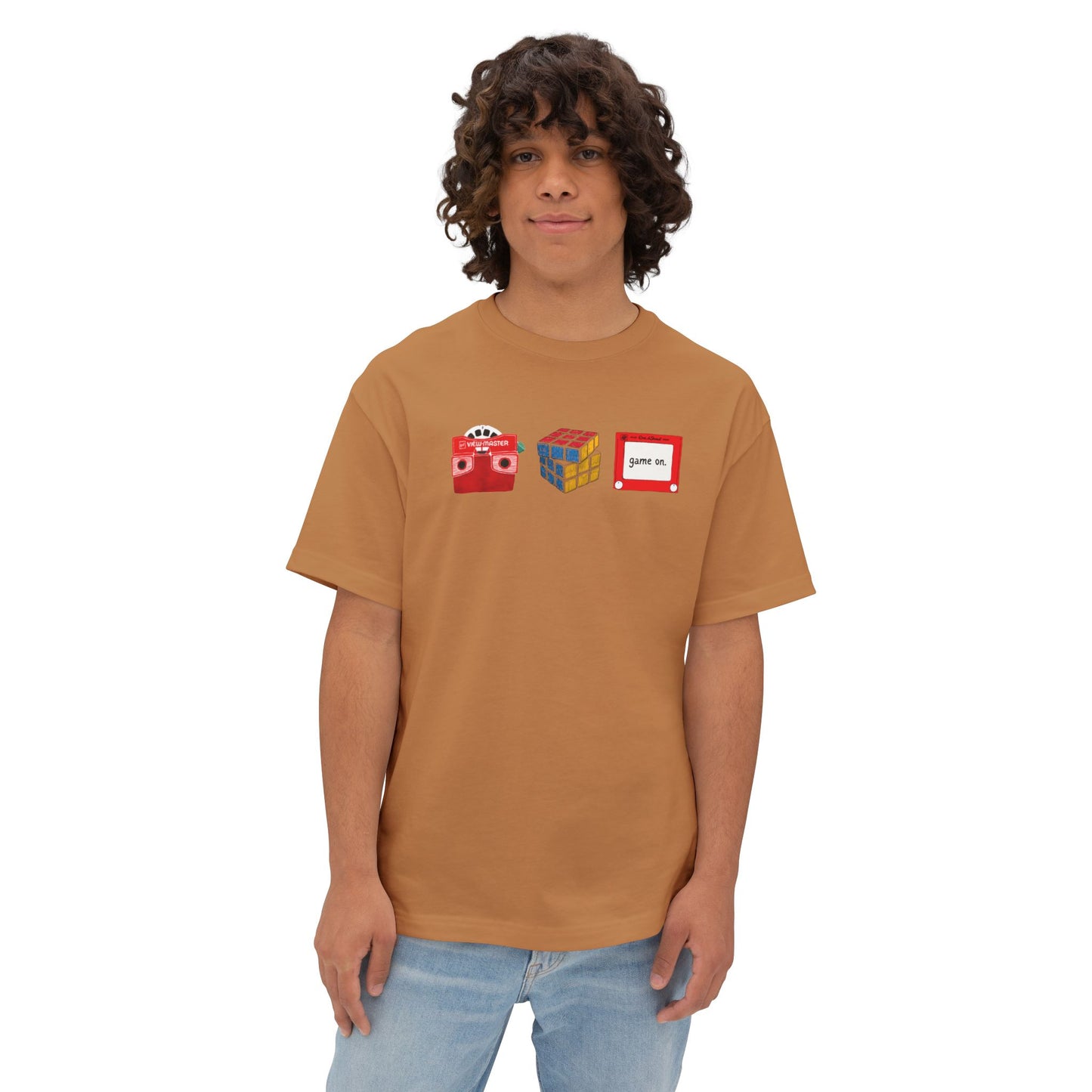 game on boxy (adult) tee