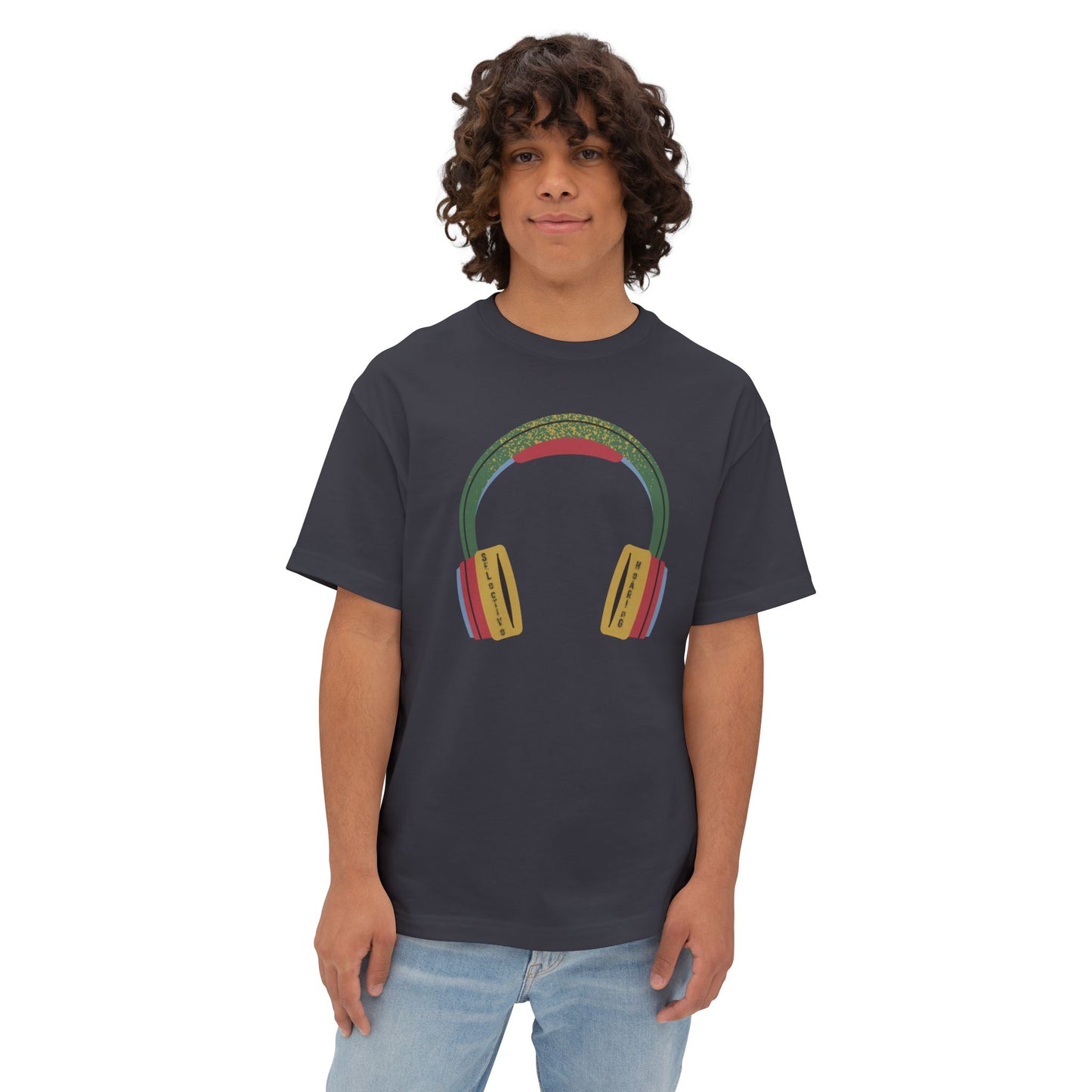 selective hearing boxy (adult) tee
