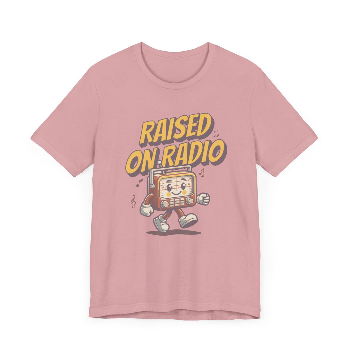 raised on radio slim (adult) faded tee