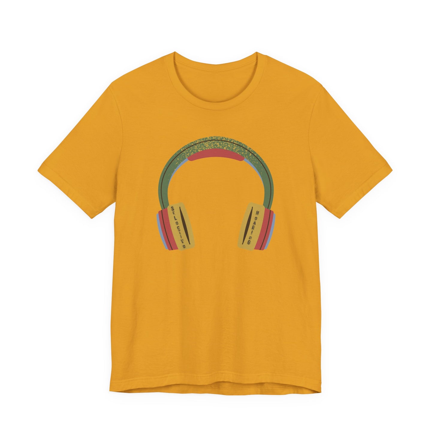 selective hearing slim (adult) tee