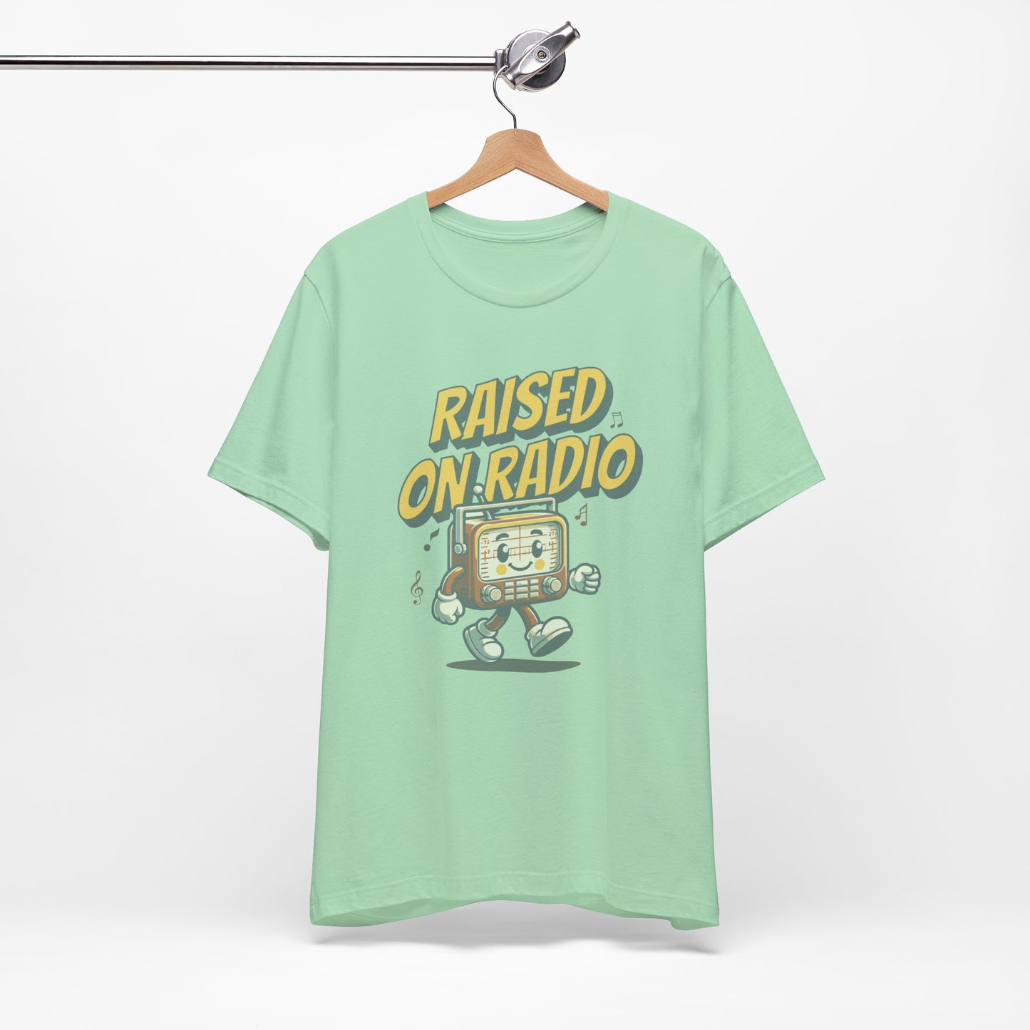 raised on radio slim (adult) faded tee