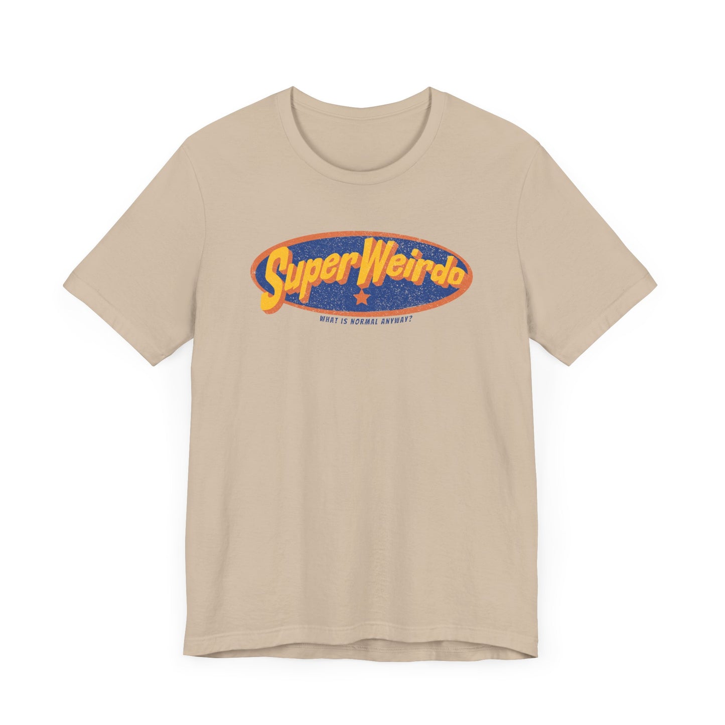 super weirdo slim (adult) tee