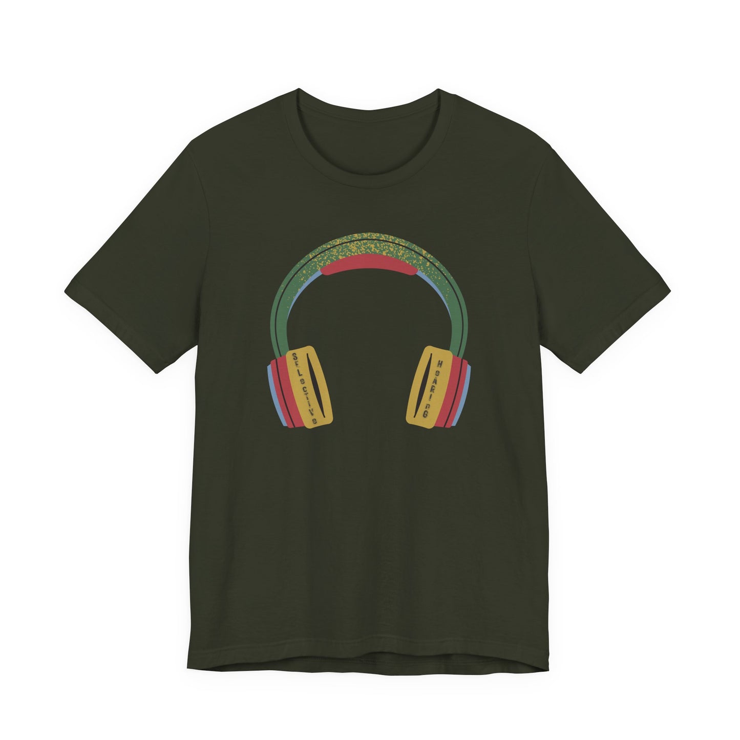 selective hearing slim (adult) tee