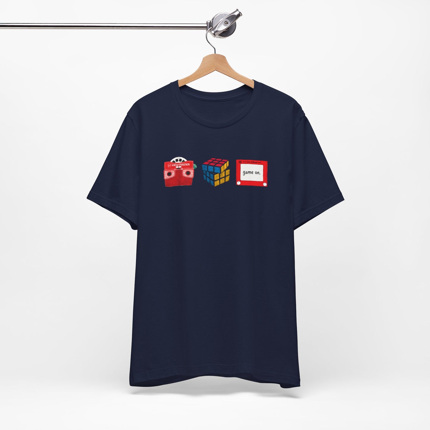 game on slim (adult) tee
