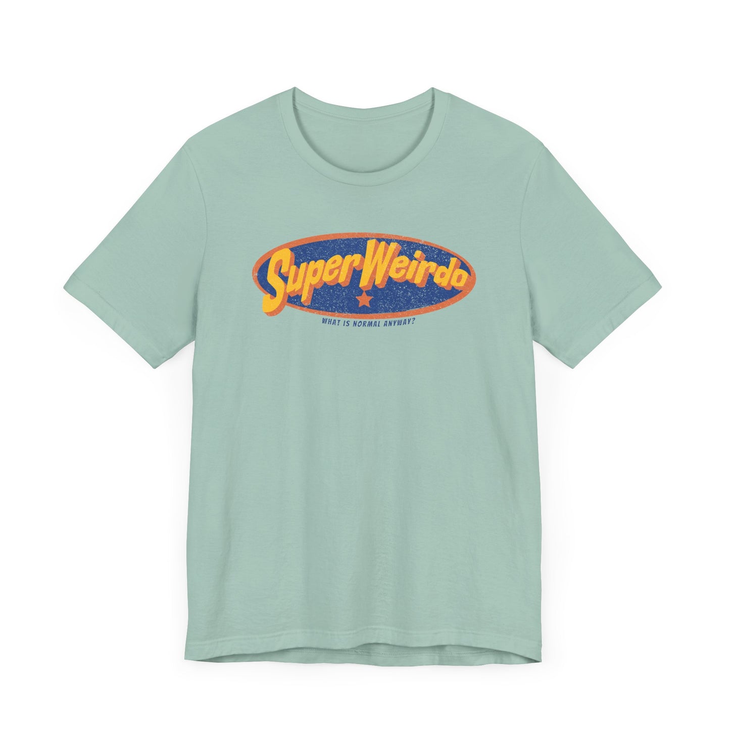 super weirdo slim (adult) tee
