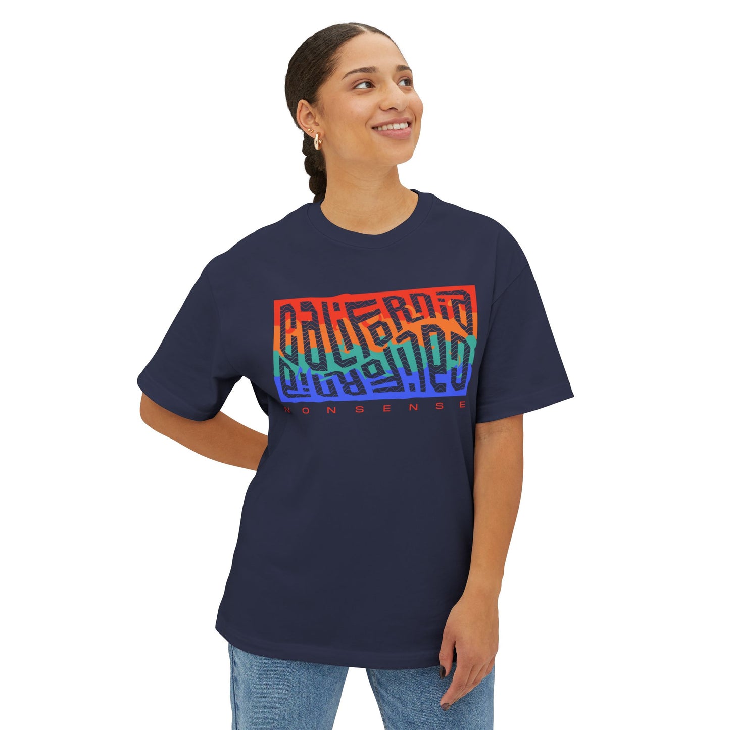 CA nonsense boxy (adult) tee
