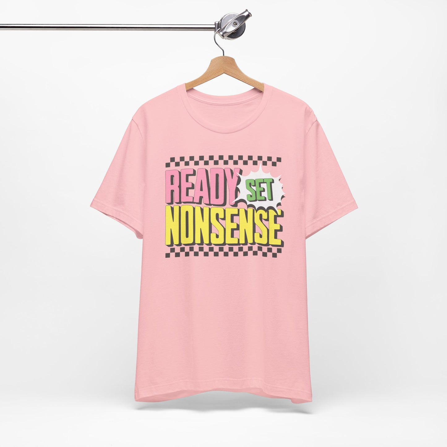 ready set nonsense slim (adult) faded tee