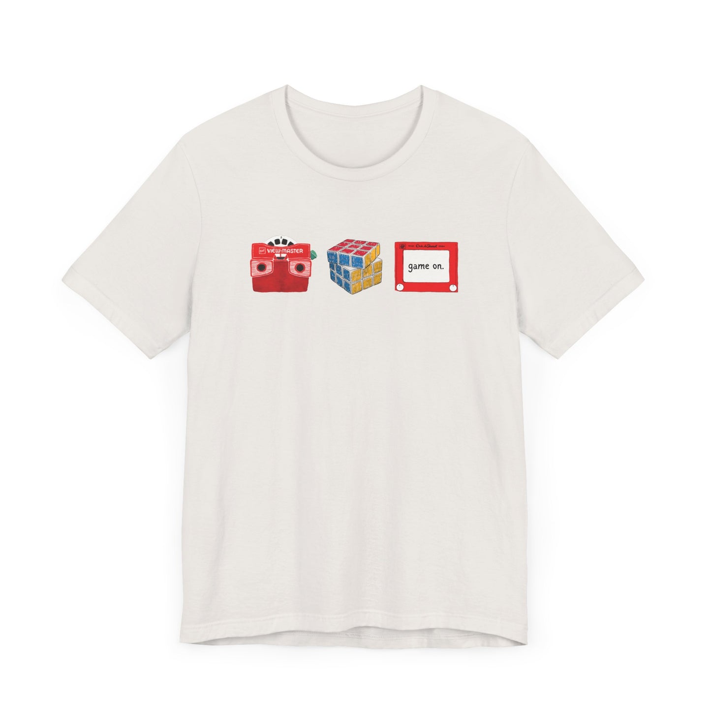 game on slim (adult) tee