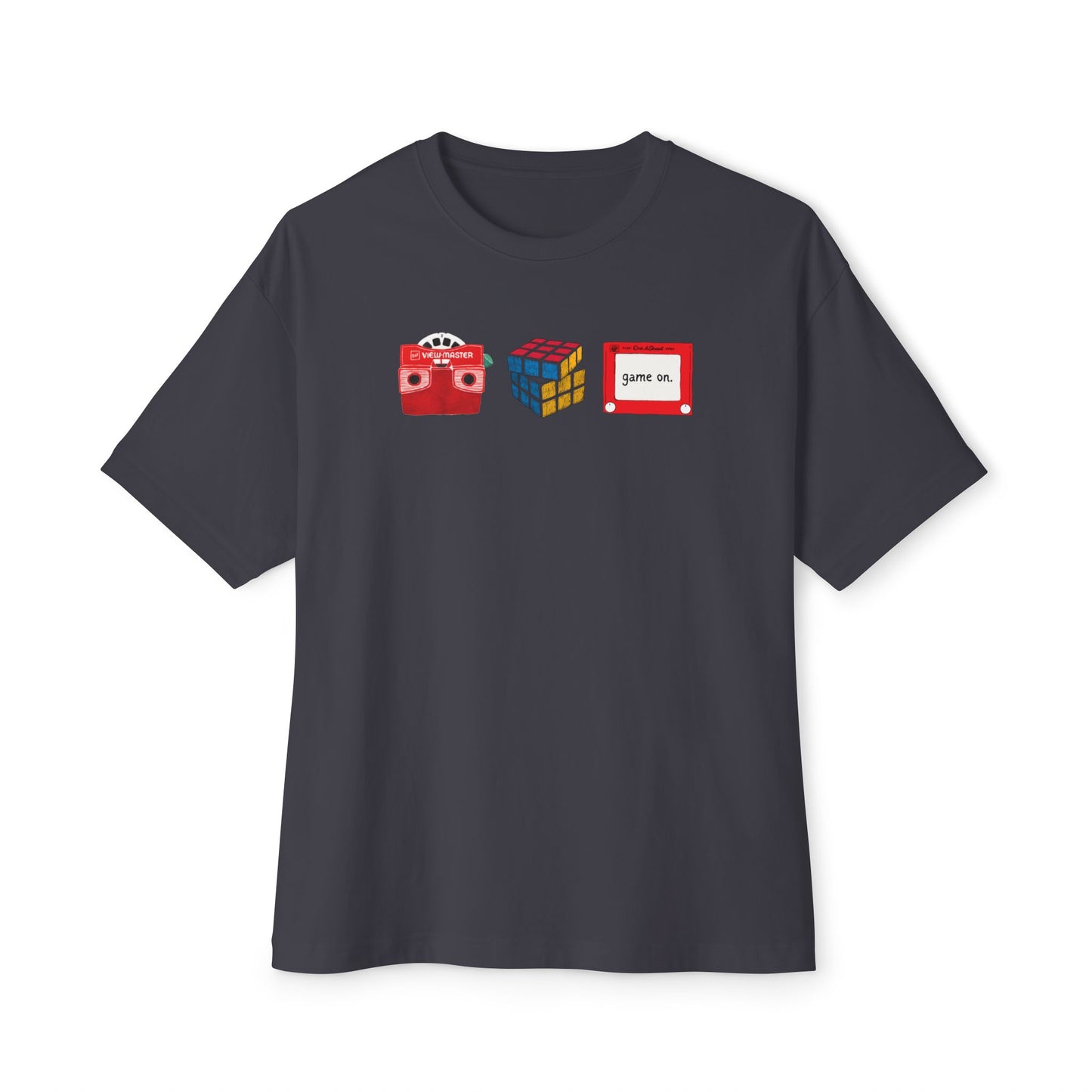 game on boxy (adult) tee