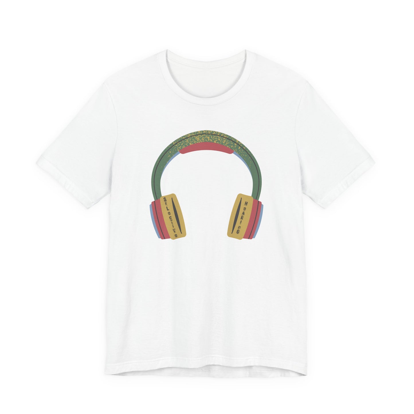 selective hearing slim (adult) tee