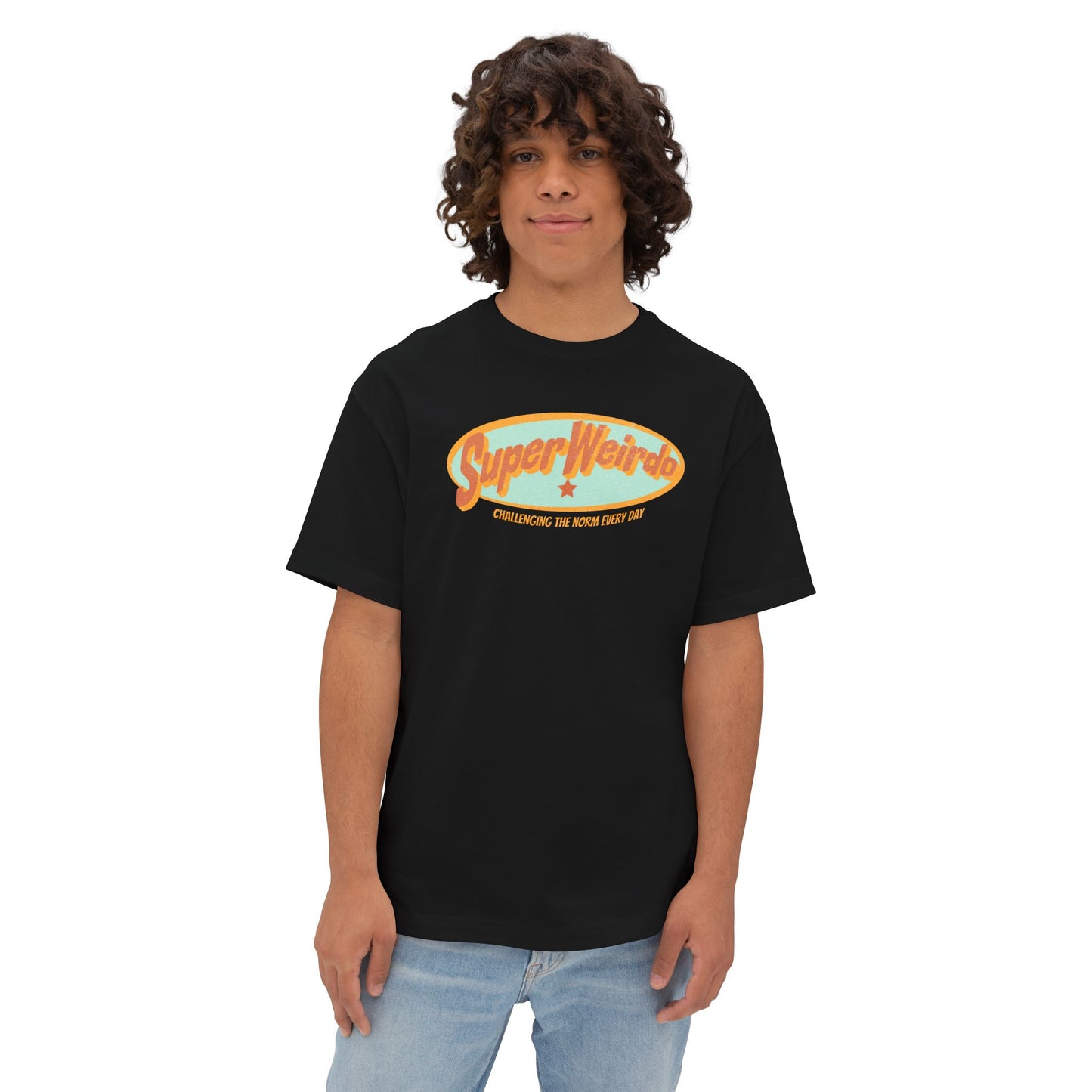 super weirdo boxy (adult) tee